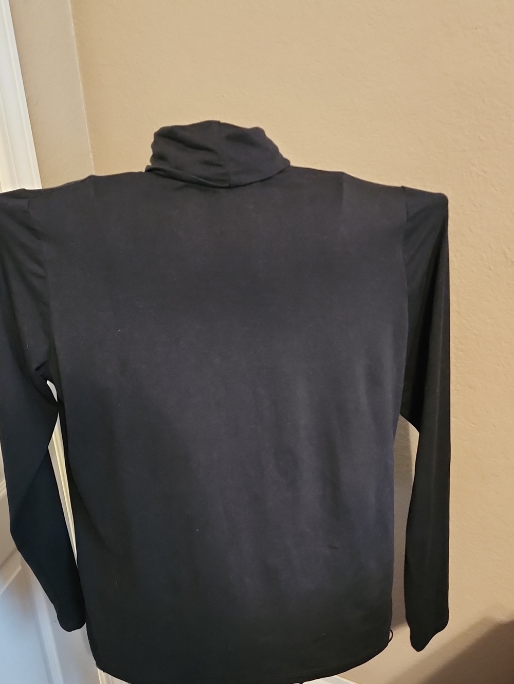 Black Turtleneck Classic Long Sleeve - Picture 3 of 3